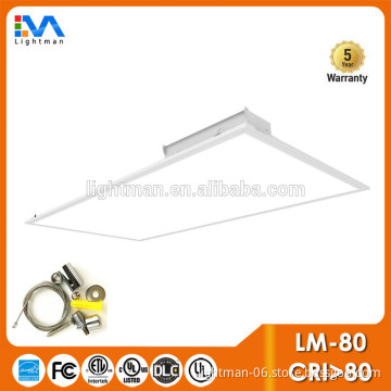 Office drop ceiling lighting 0-10v dimmable 2' x 4' led troffer light